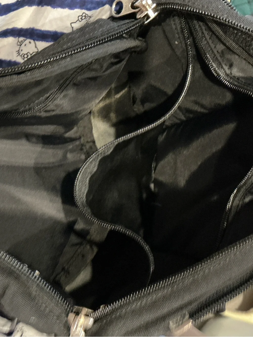 The North Face Black Waist Pack with Logo
